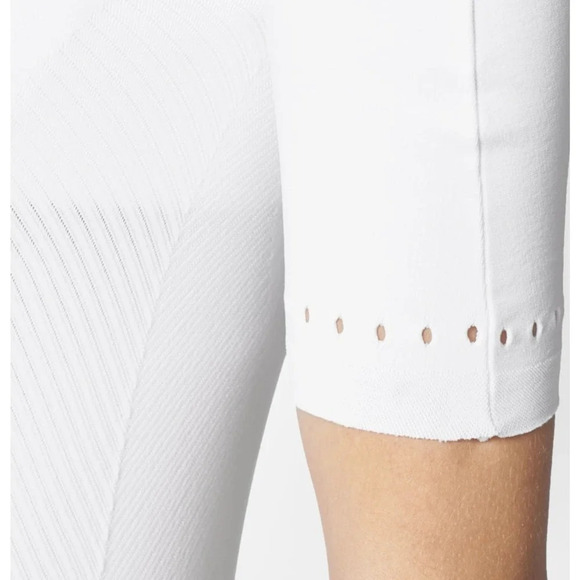 ADIDAS Women Size Med Training Warp knit White - Picture 4 of 12